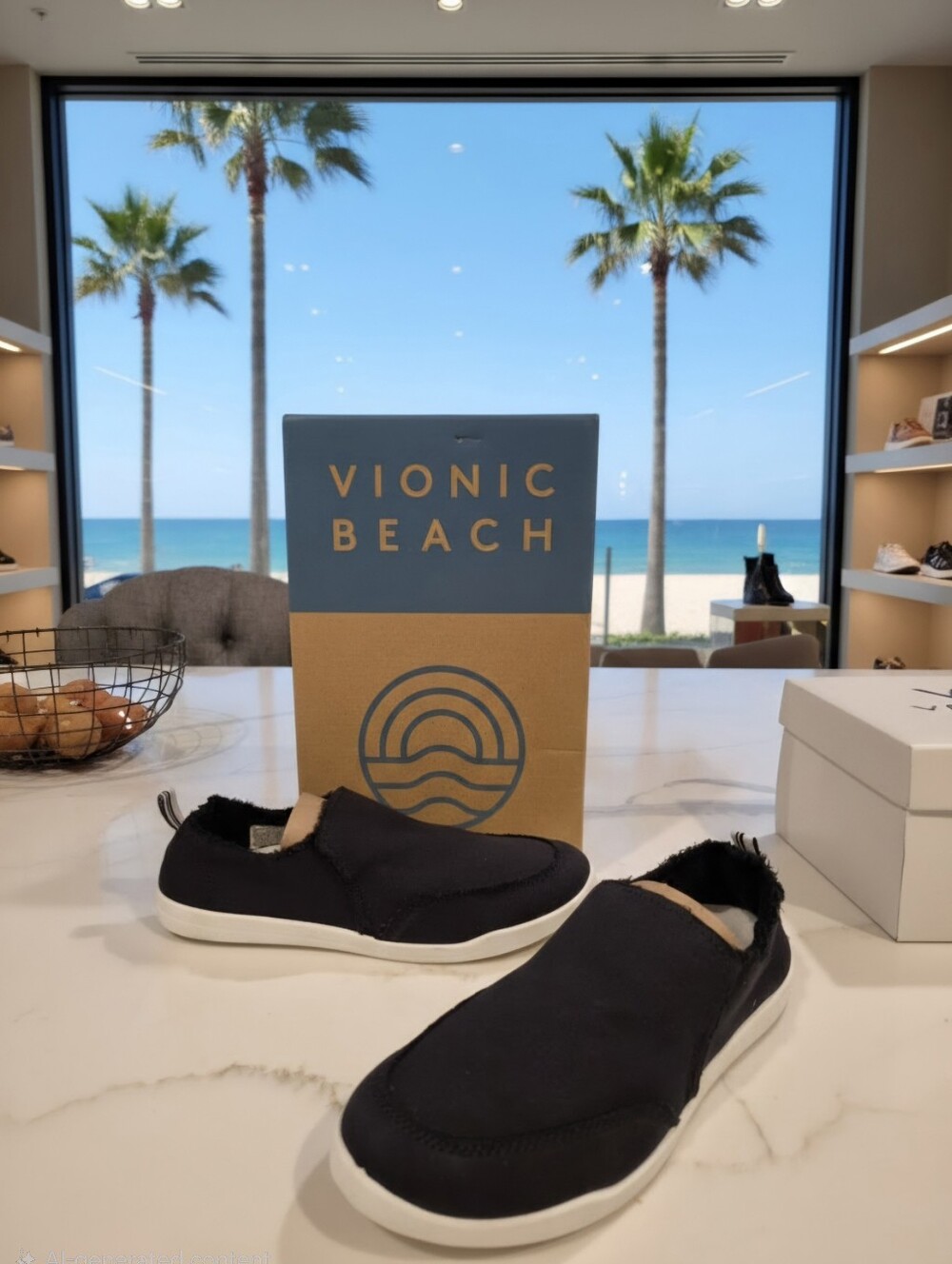 VIONIC BEACH MALIBU WOMEN'S SZ 6.5 SNEAKERS NWB